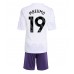 Manchester United Bryan Mbeumo #19 Bortedraktsett Barn 2025-26 Kortermet (+ Korte bukser)